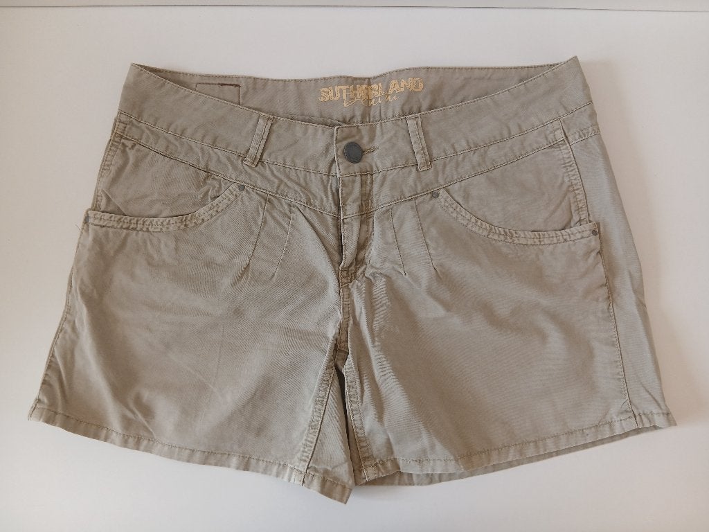 Sutherland Denim korte broek - beige maat 38 (M) The Sting, Maat 38/40 (M), Kort, Verzenden, Beige