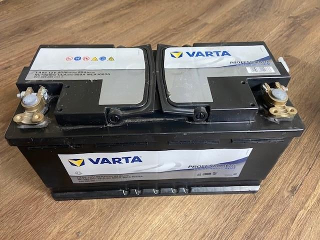 Varta huishoudaccu, Ophalen, Gebruikt