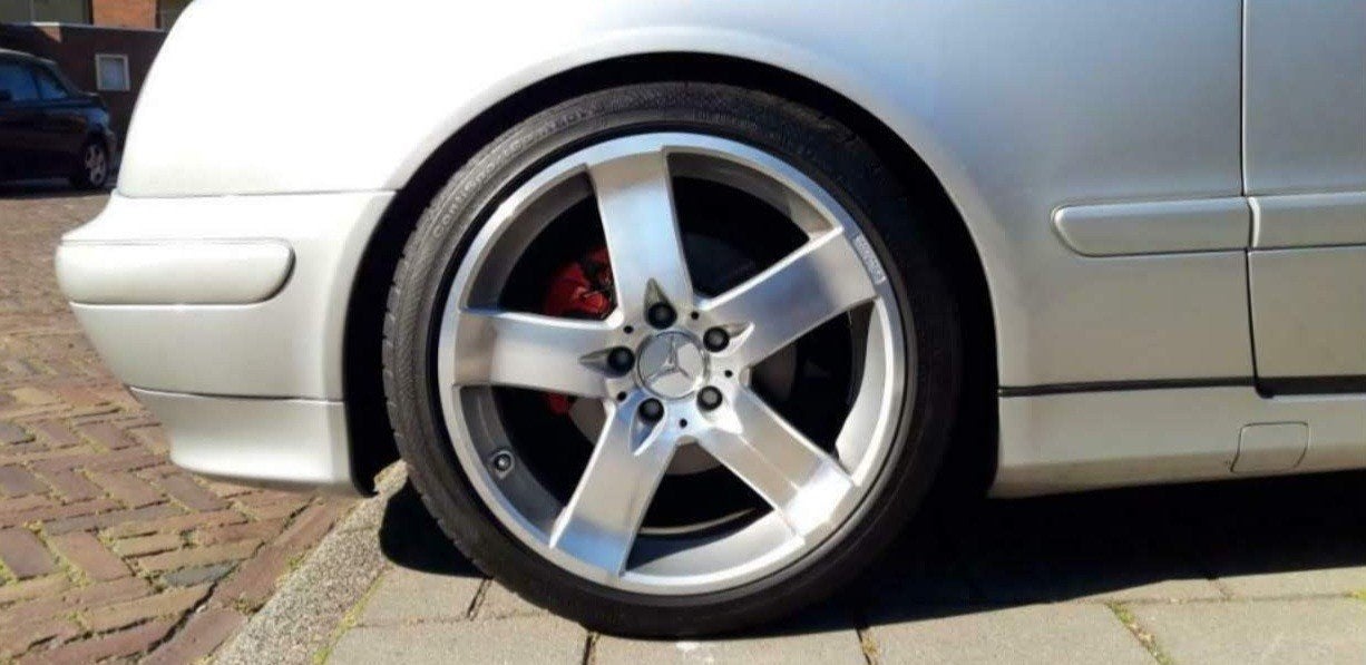 Lorinser velgen breedset mercedes - 18 inch, Auto-onderdelen, Banden en Velgen, Ophalen, 18 inch, Gebruikt, Banden en Velgen