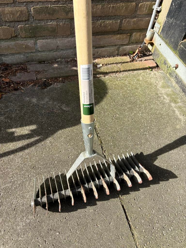Verticuteerhark Welkoop 160cm, Ophalen, Gebruikt
