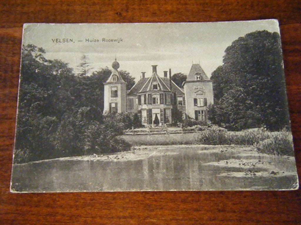 L40 - Velsen - Huize Rooswijk - 192? - Mooi/Oud, Ophalen of Verzenden, 1920 tot 1940, Noord-Holland