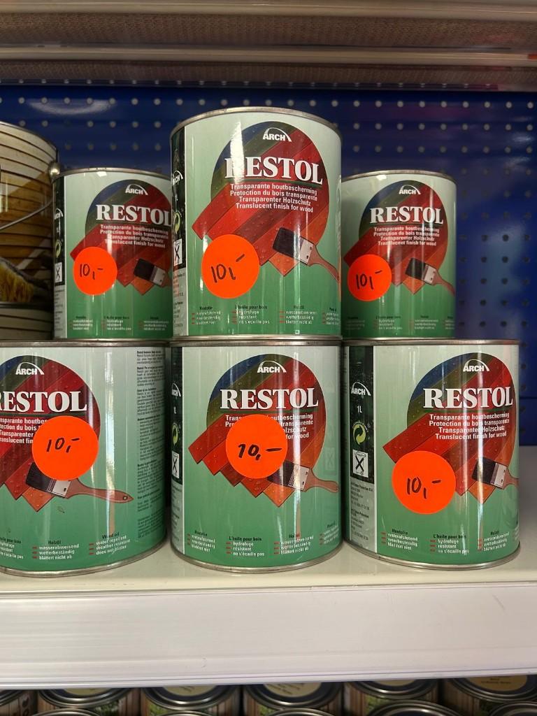 Restol zijdeglans grijs 1L nr. 555, Ophalen, Nieuw, Minder dan 180 cm, Overige typen