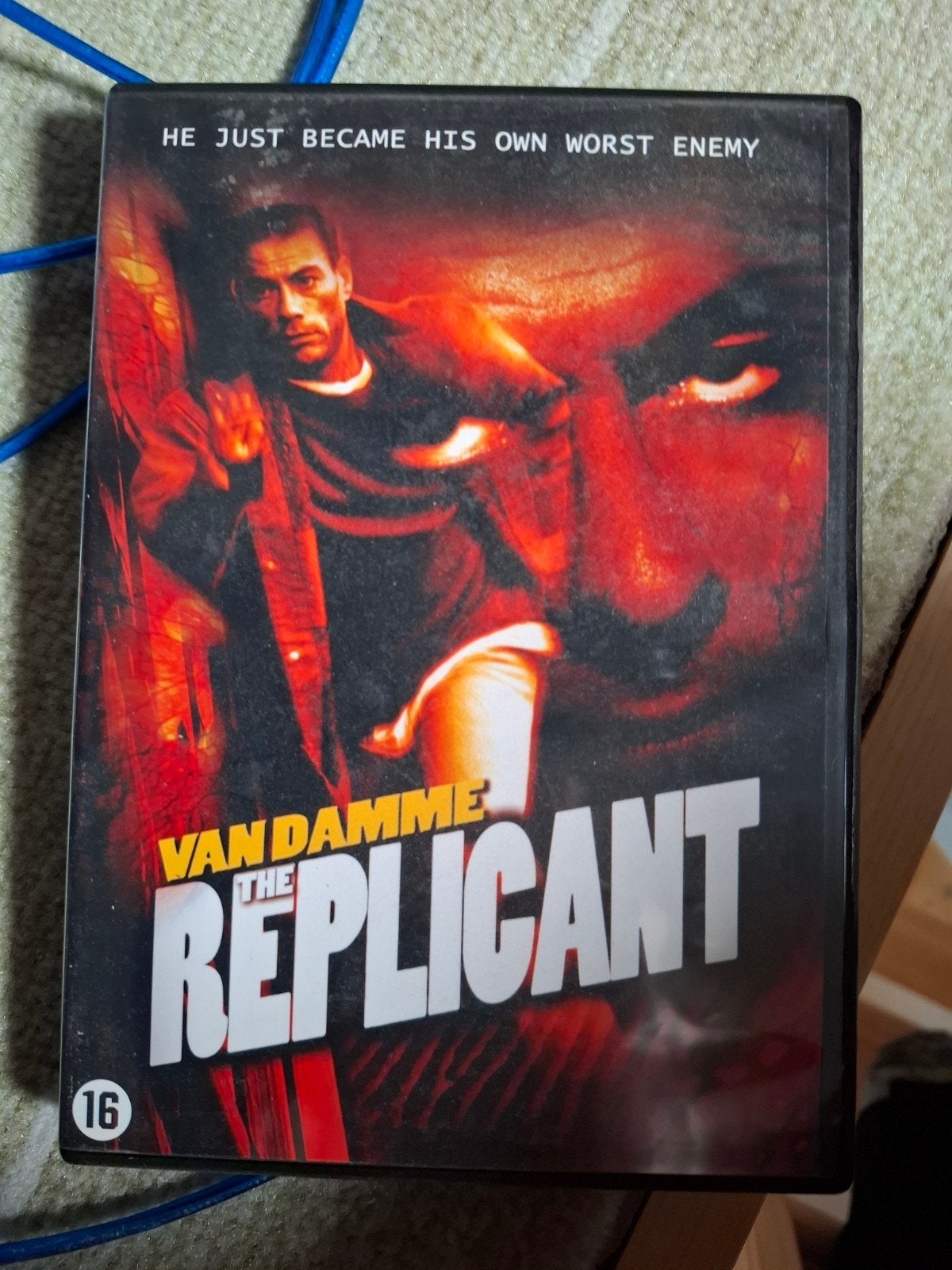 The Replicant DVD - Actiethriller met Jean-Claude Van Damme, Gebruikt, Vanaf 16 jaar, Actiethriller, Ophalen of Verzenden