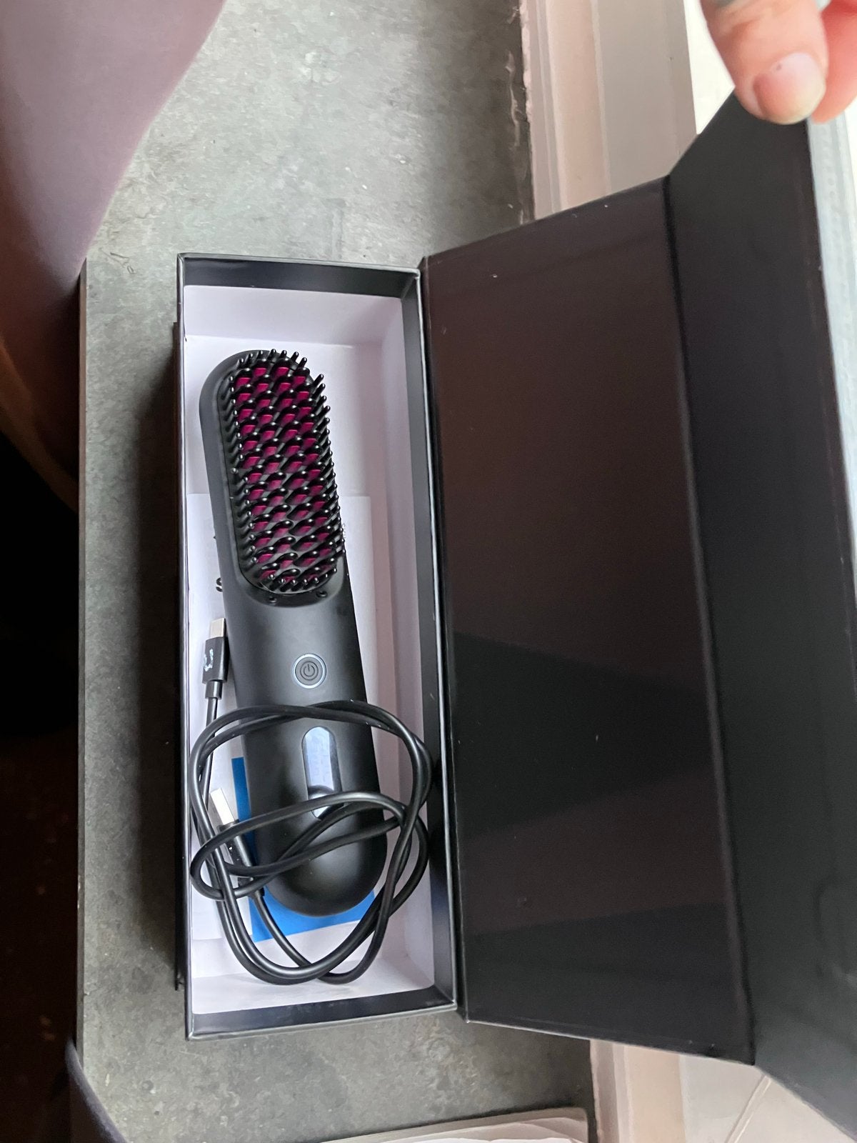 SKINTONE Hair Straightening Brush - Nieuw in doos, Verzenden, Nieuw, Haarverzorging