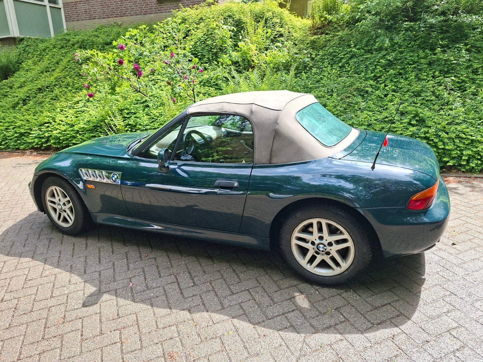 BMW Z3 1.9 103KW 1997 Groen, Auto's, BMW, 1160 kg, Achterwielaandrijving, 4 cilinders, Cabriolet