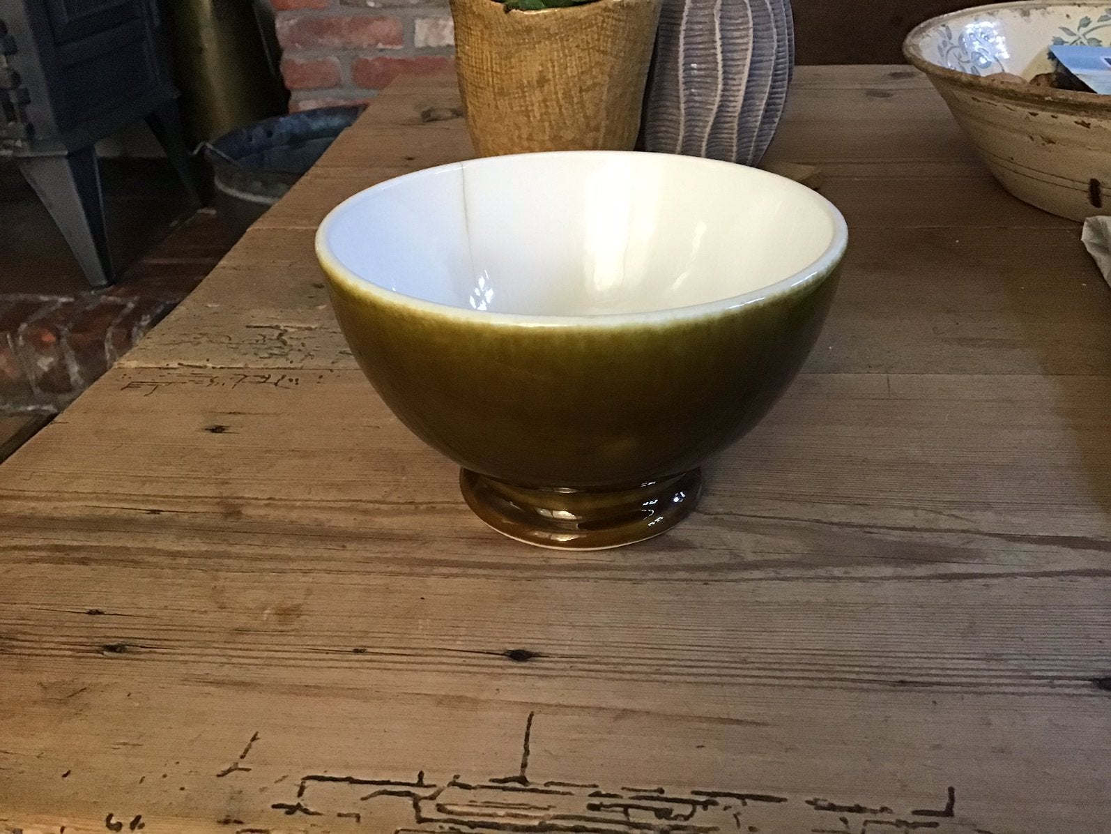 Vintage spoelkom Boch, Antiek en Kunst, Ophalen of Verzenden