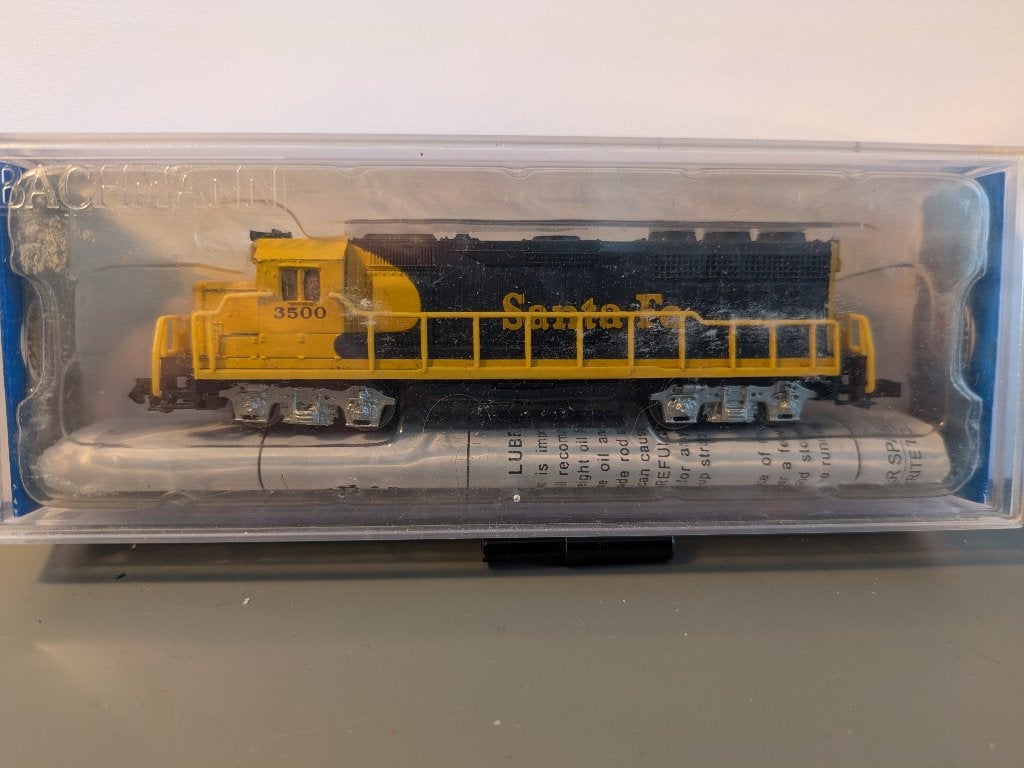 Bachmann GP40 Santa Fe, Bachmann, Ophalen of Verzenden, Zo goed als nieuw, Analoog