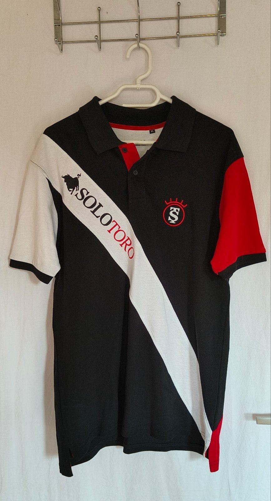 Solotoro Polo, Zwart, Maat 56/58 (XL), Ophalen of Verzenden, Zo goed als nieuw