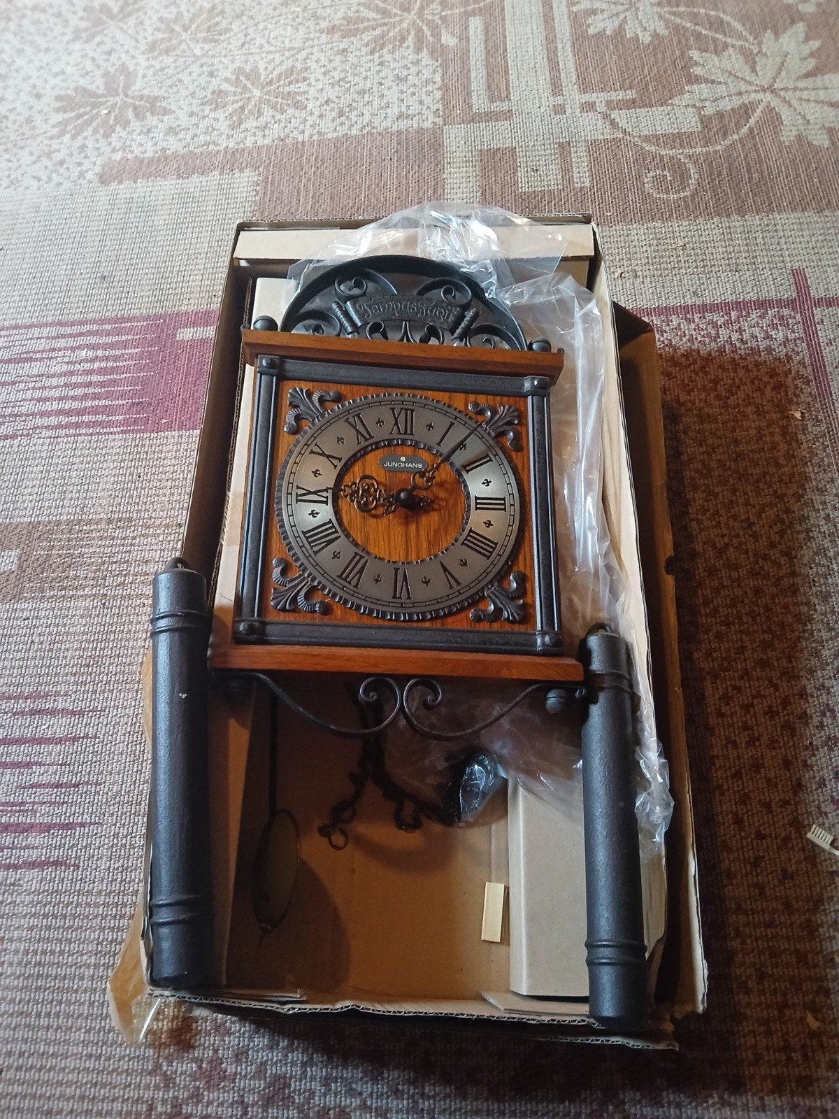 Vintage Junghans Wandklok - Nieuw in Originele Doos, Ophalen