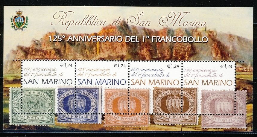 San Marino Blok 30 2002 postfris, Ophalen of Verzenden, Postfris
