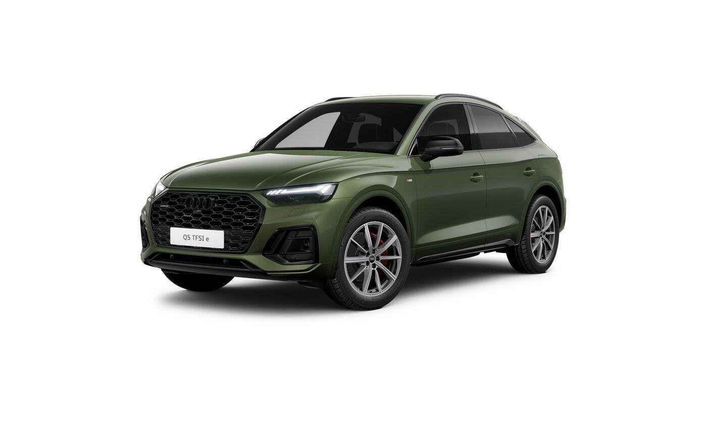 Audi Q5 Sportback 2.0 TFSI e-hybrid quattro S edition | Trek, Auto's, Audi, Stof, Gebruikt, 4 cilinders, 150 min