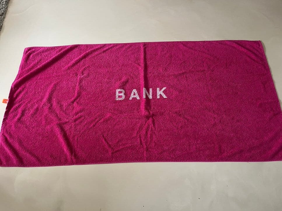 Bankzitters badlaken groot Limited Edition, Verzamelen, Ophalen of Verzenden, Zo goed als nieuw