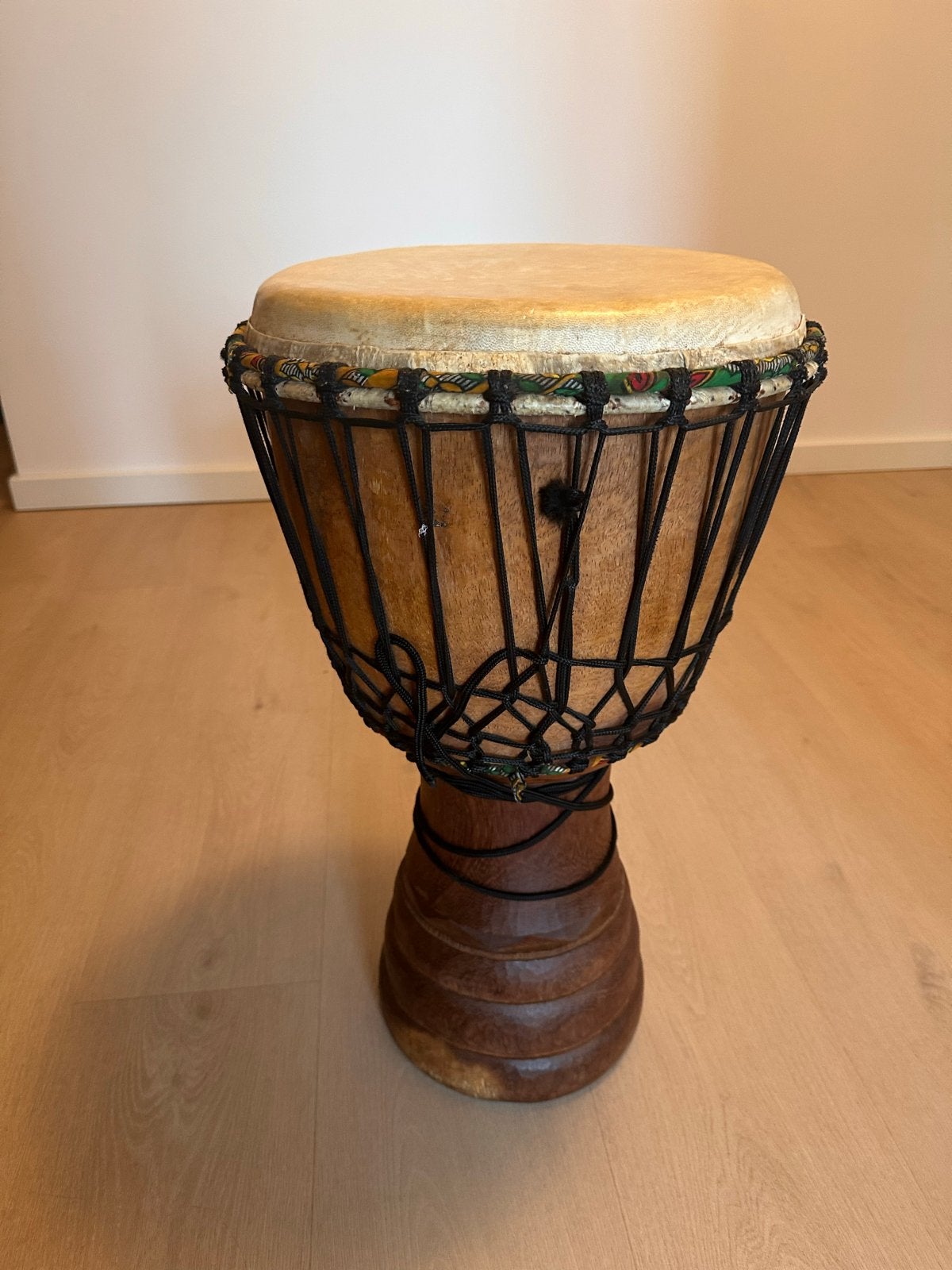 Afrikaanse Djembe met hoes - Zo goed als nieuw, Ophalen, Zo goed als nieuw, Trommel