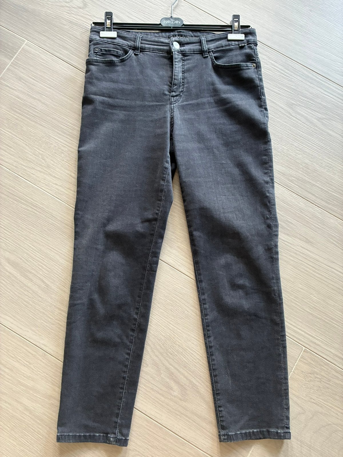 Marccain grijze jeans, mt N4 = 40 (NIEUW!), Ophalen of Verzenden, Zo goed als nieuw, Grijs, W30 - W32 (confectie 38/40)