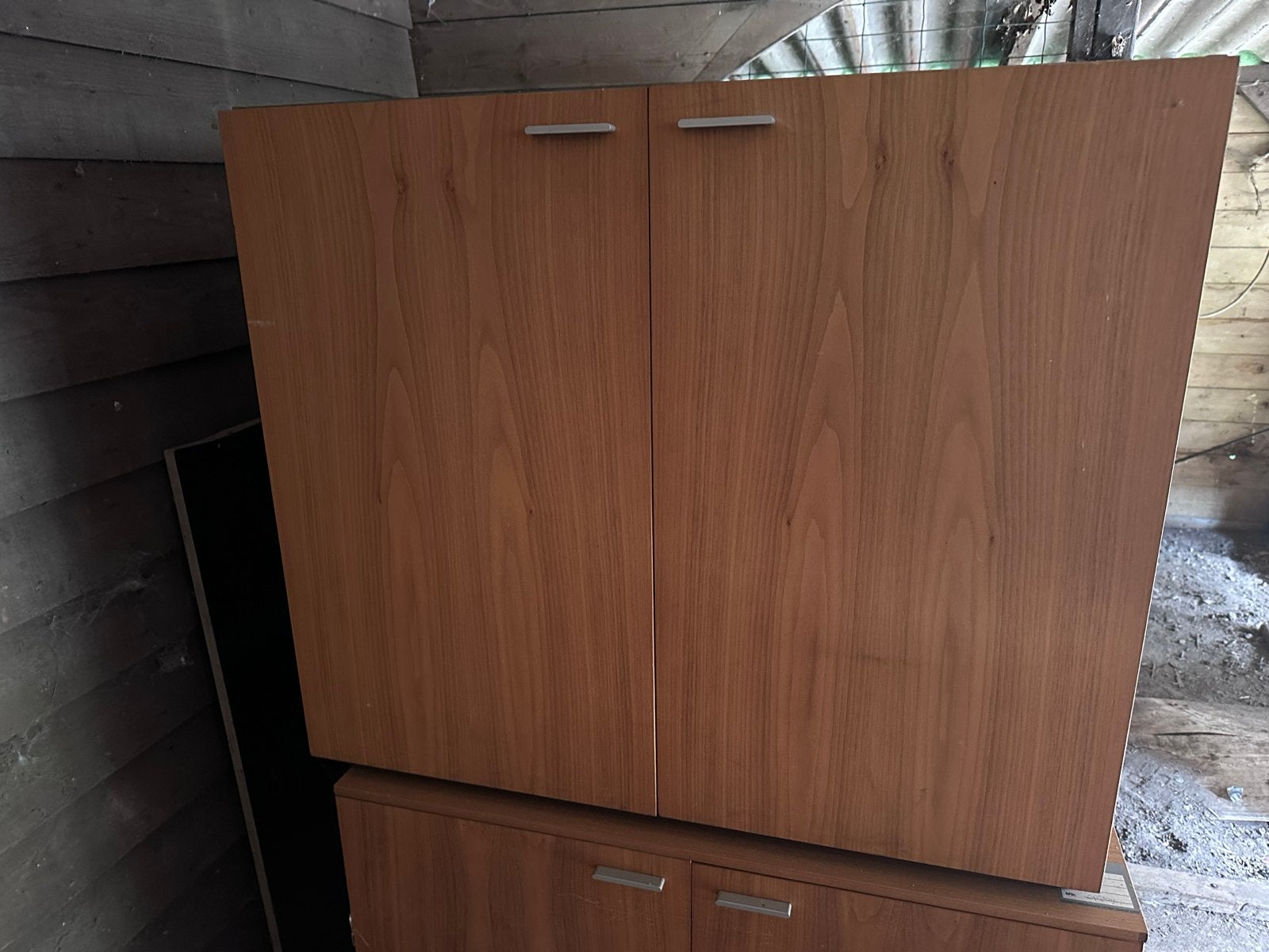 4x Houten Kast met Deuren - 84x74cm, Ophalen, Gebruikt
