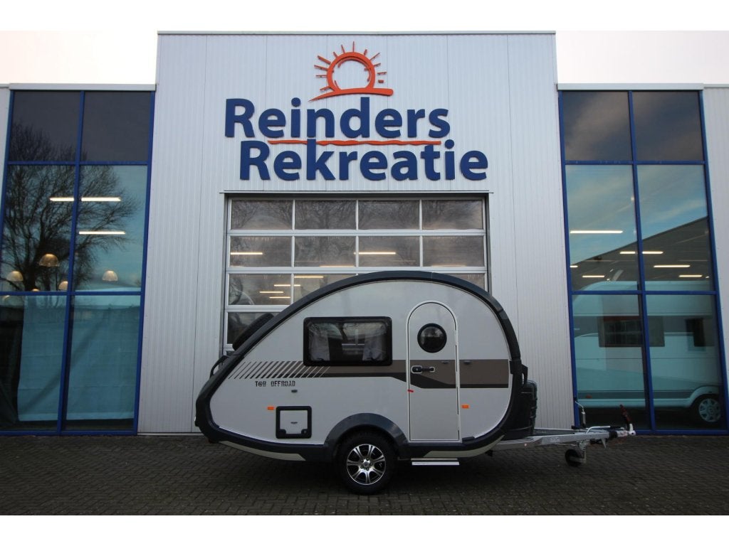 T@B Off Road 320 Offroad, Caravans en Kamperen, Overige typen, Schokbreker, Rondzit, Tot en met 2