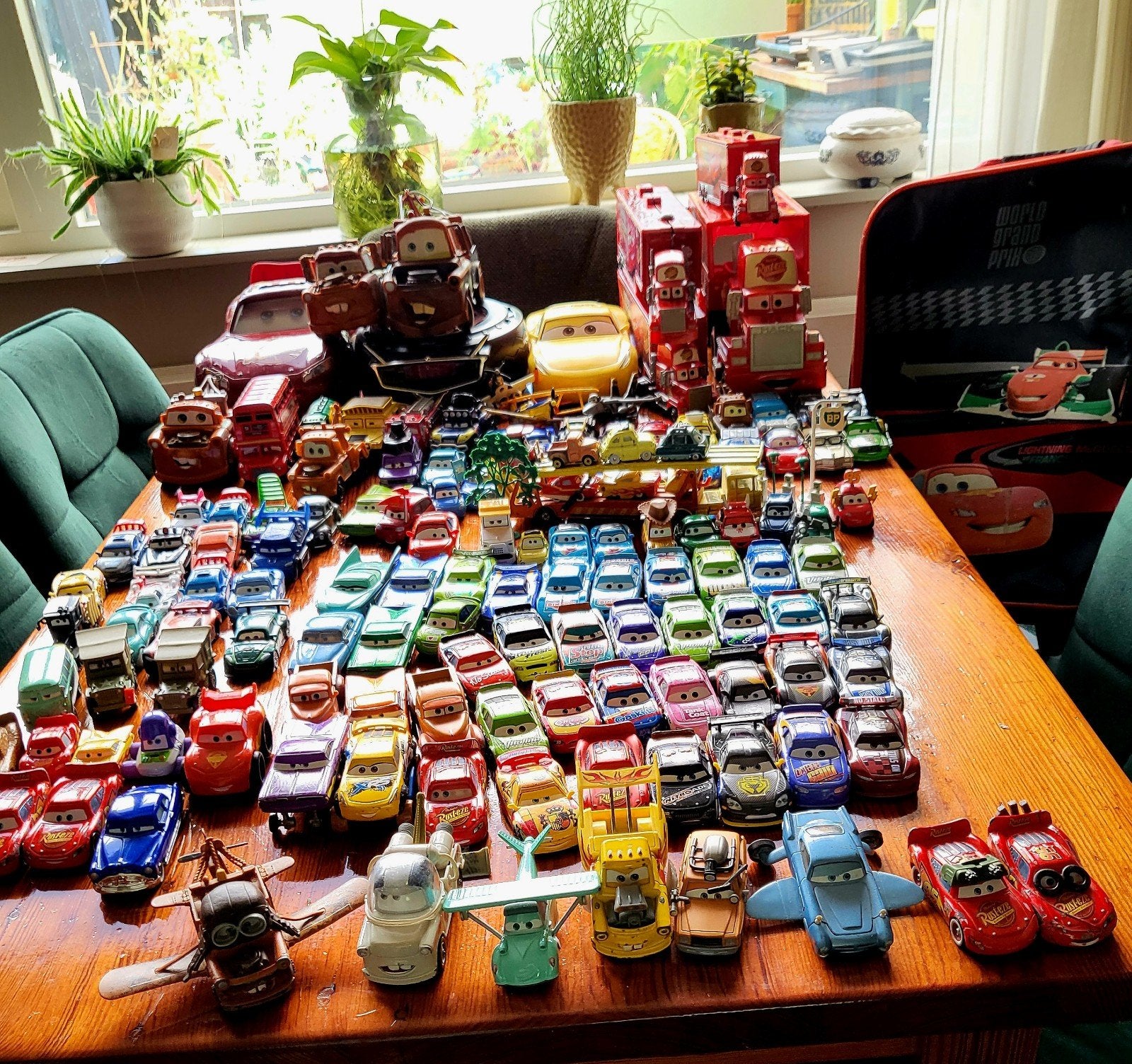 gezocht Disney cars, Ophalen