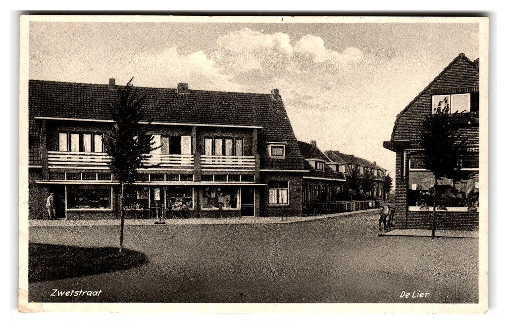 De Lier, Zwetstraat, Verzenden, 1940 tot 1960, Ongelopen, Zuid-Holland