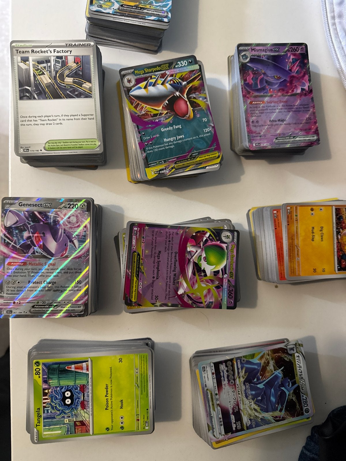 Pokémon Kaarten bulk 1000 kaarten various sets, Ophalen of Verzenden, Gebruikt, Meerdere kaarten, Foil