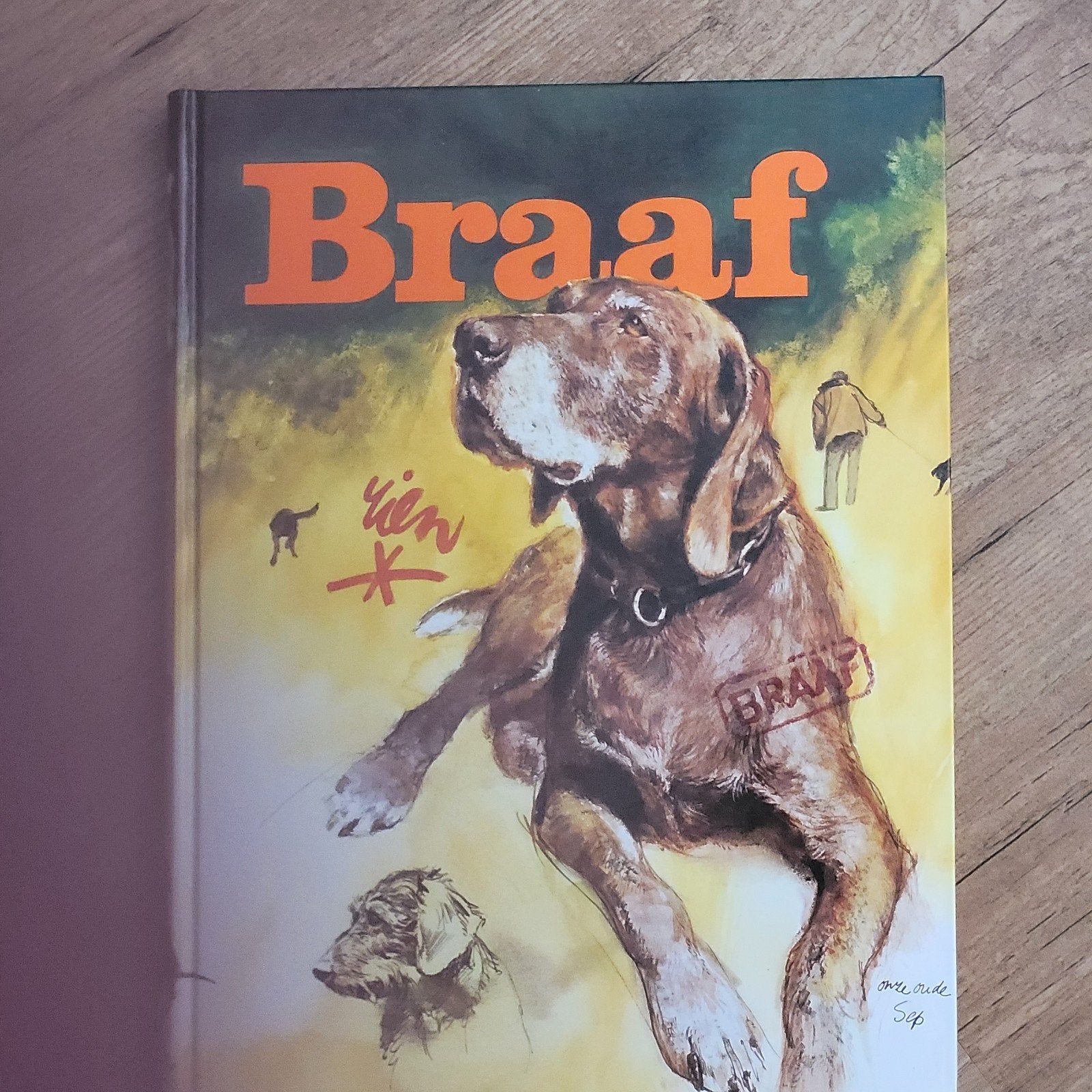 ""BRAAF""  van Rien Poortvliet, Ophalen, Zo goed als nieuw, Honden, Rien Poortvliet