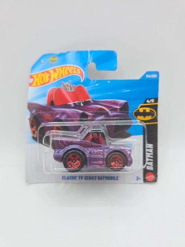 Hot Wheels Classic TV Series Batmobile – Paars – Batman, Hot Wheels, Nieuw, Ophalen of Verzenden, Hot Wheels