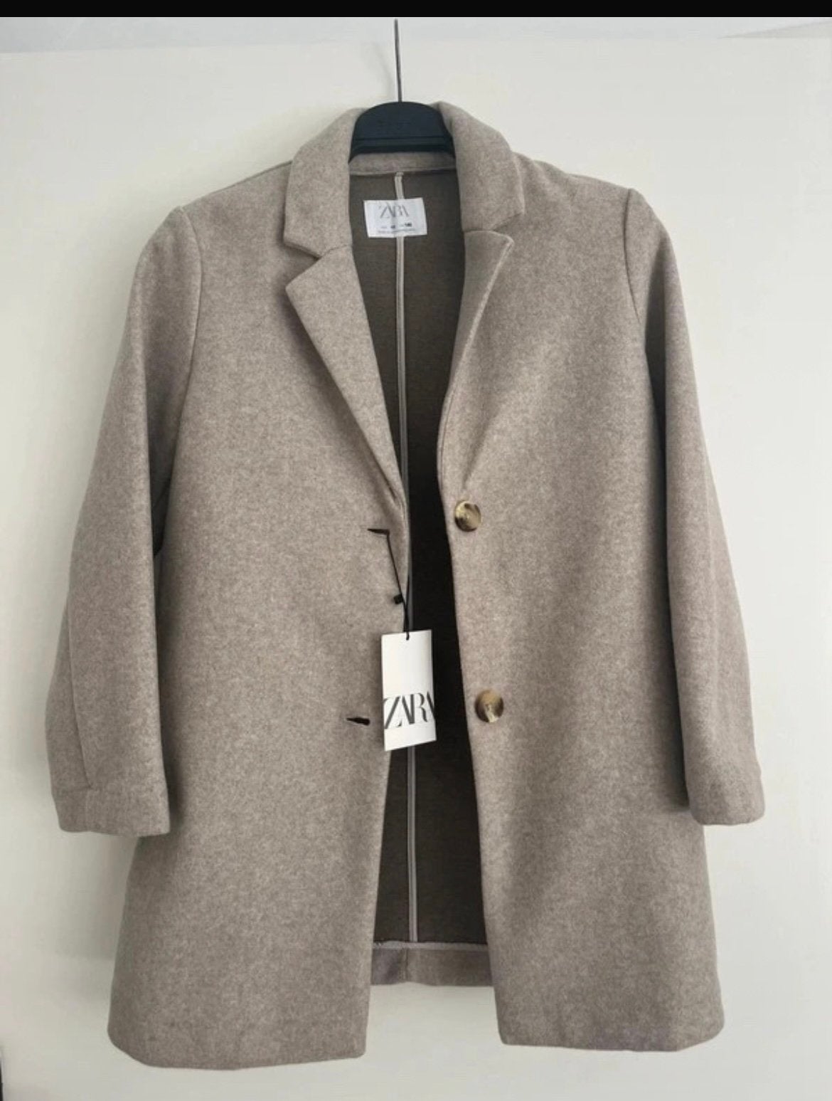 Zara meisjes lange jas nieuw, Ophalen of Verzenden, Nieuw, Meisje, Jas