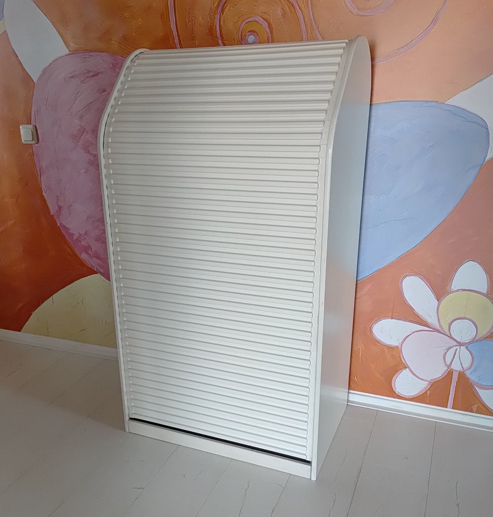 Pastoe Amsterdammer secretaire wit, Huis en Inrichting, Ophalen, Gebruikt, 100 tot 150 cm, 50 tot 100 cm