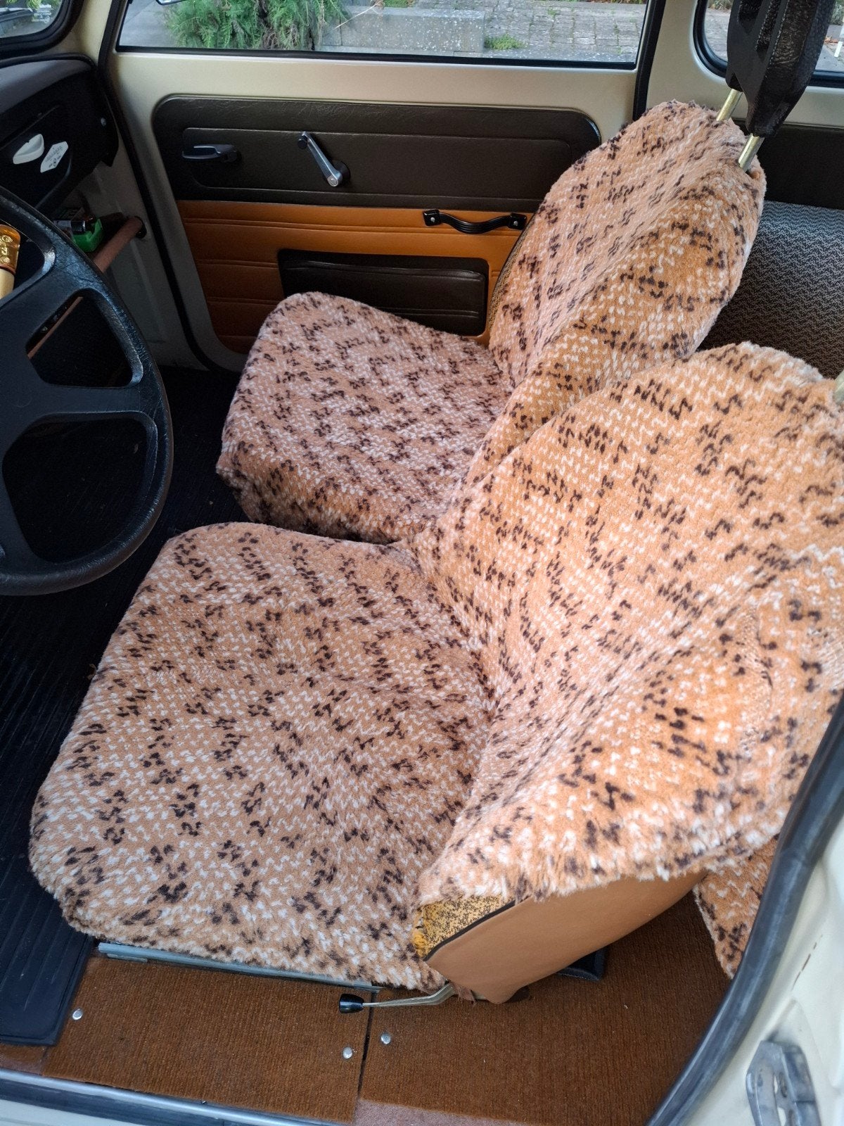 trabant 601 originele stoelhoezen set, Ophalen of Verzenden, Gebruikt