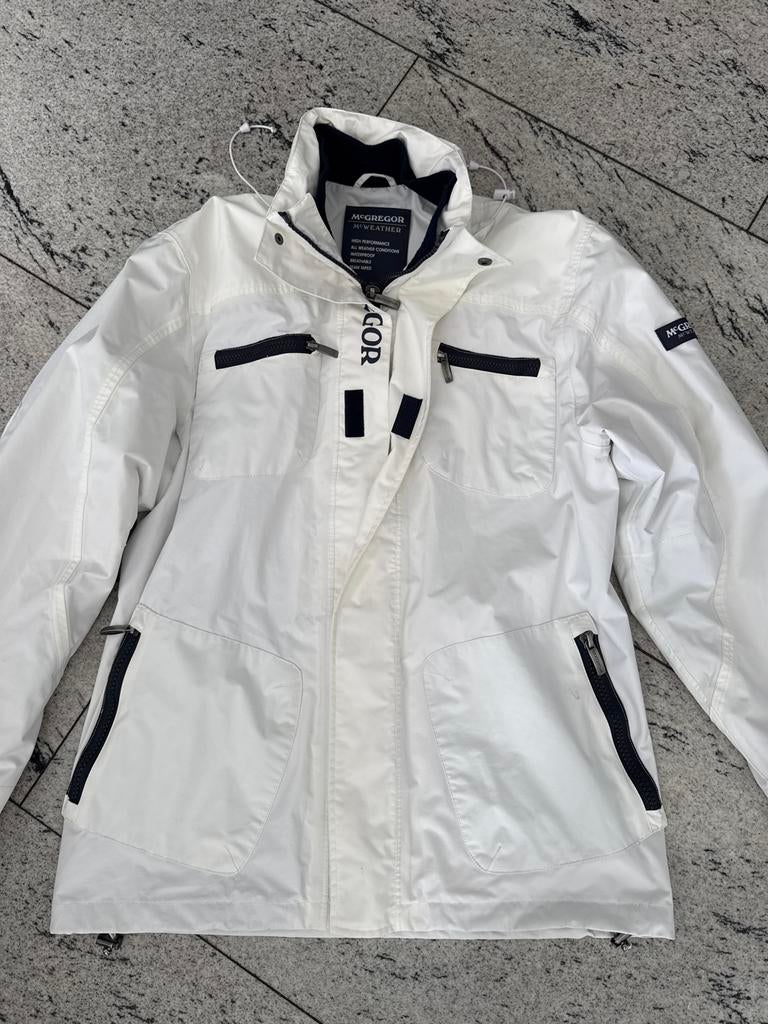 McGregor McWeather Jas - Waterdicht & Ademend maat 50, Ophalen of Verzenden, Zo goed als nieuw, Maat 48/50 (M), Wit