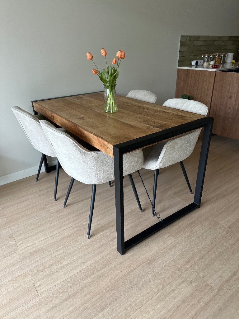 Tafel (zonder stoelen), Ophalen, Overige materialen, 100 tot 150 cm, 50 tot 100 cm