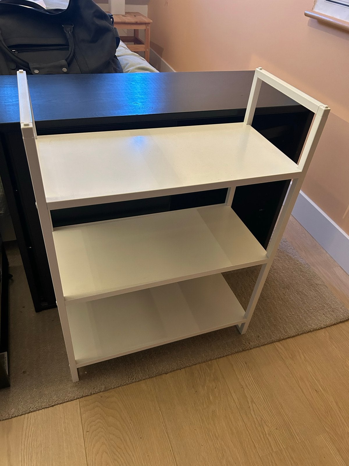Wit stalen IKEA Jonaxel opbergrek, Ophalen, Gebruikt