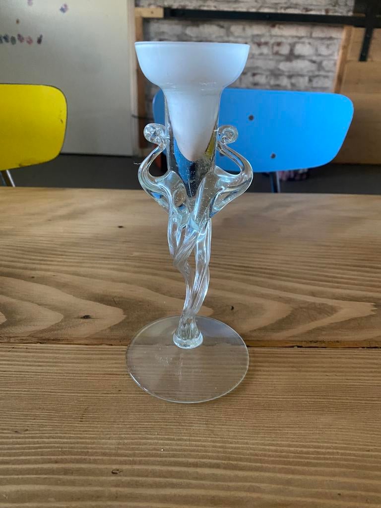 krosno glas kandelaar, Ophalen, Glas