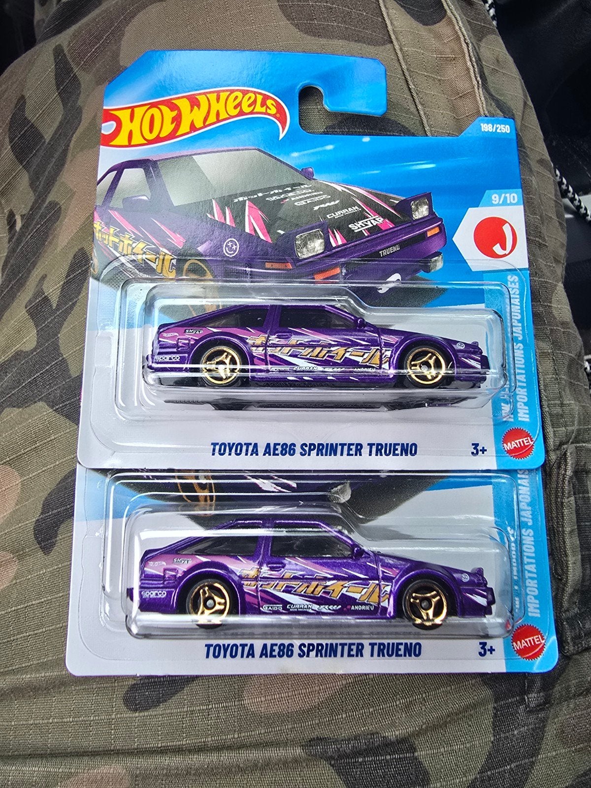Hot Wheels Toyota AE86 Sprinter Trueno, Purple Nieuwe K Case, Ophalen of Verzenden, Nieuw