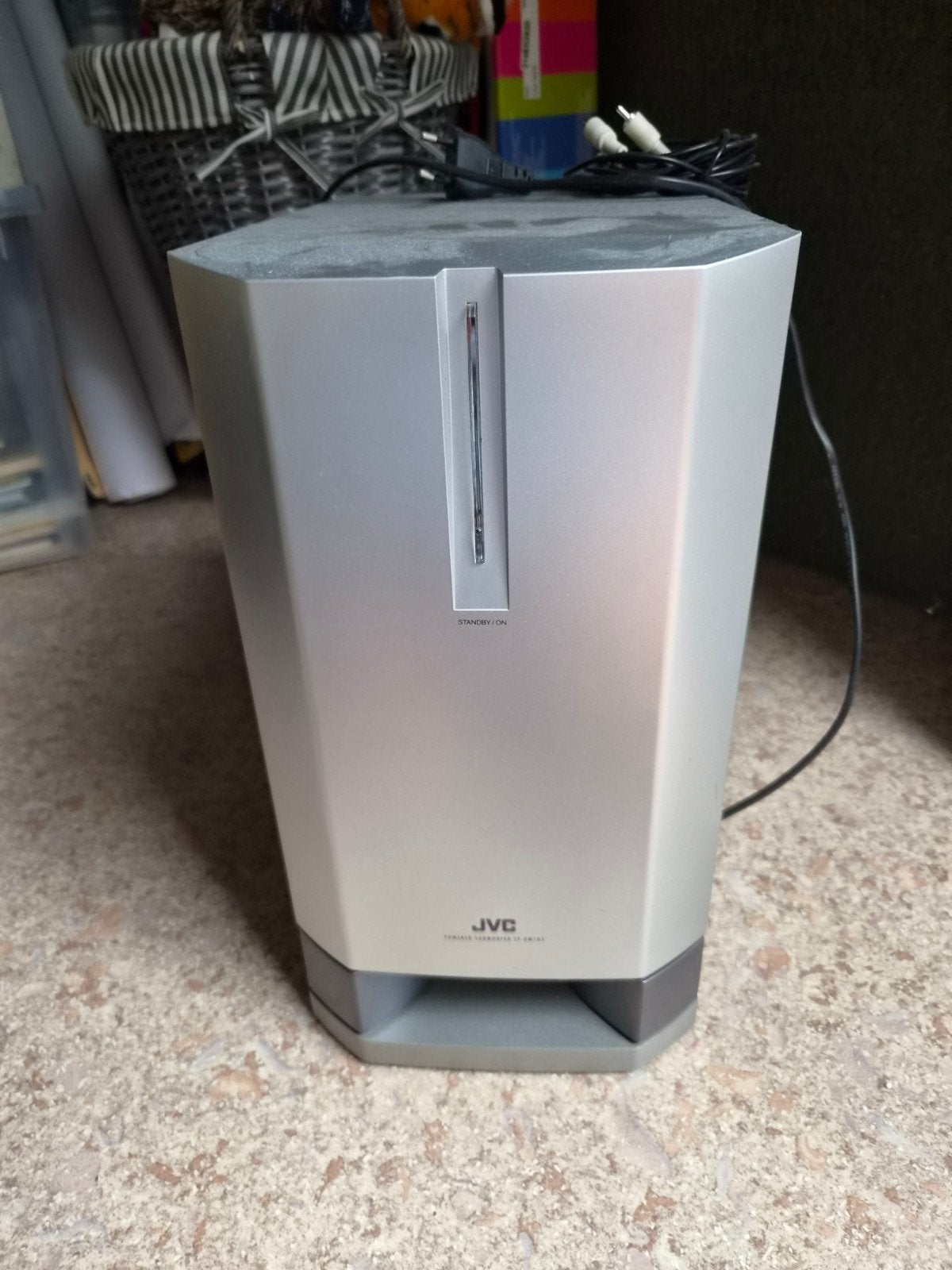 JVC actieve subwoofer SP-DW103 - Krachtige bas, Ophalen, Gebruikt, Subwoofer, JVC
