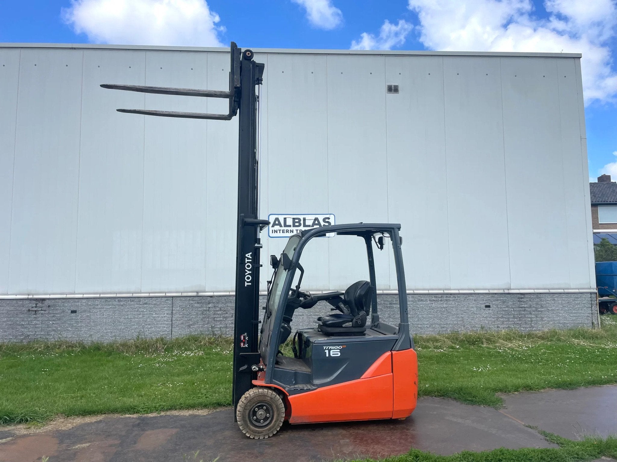 Toyota 8FBE16T heftruck met freelift 3300mm mast (bj 2016), Info@japan.com, JP, Toyota, Overige aandrijving