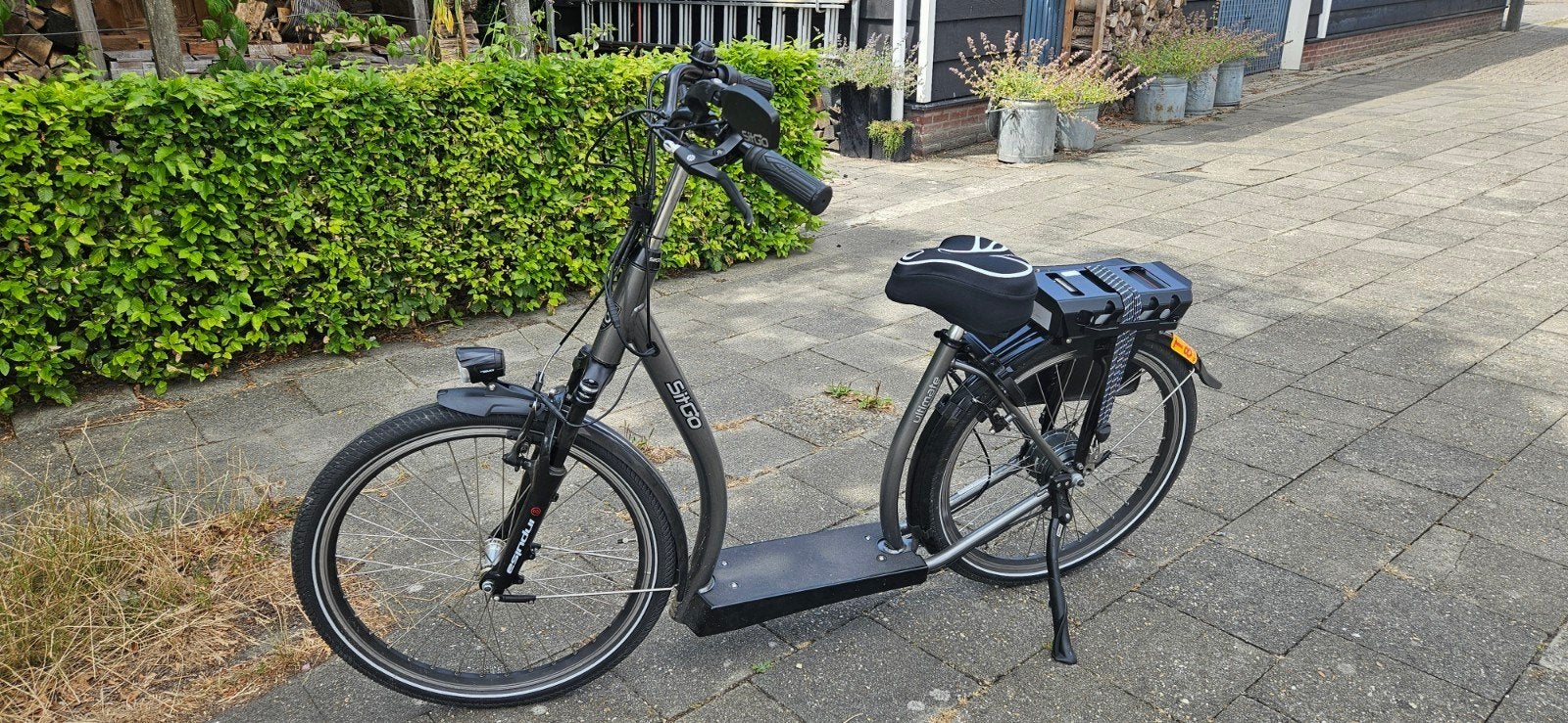SitGo Ultimate Electric step met extra accu, Fietsen en Brommers, Steps, Zo goed als nieuw, Elektrische step (E-scooter), Ophalen