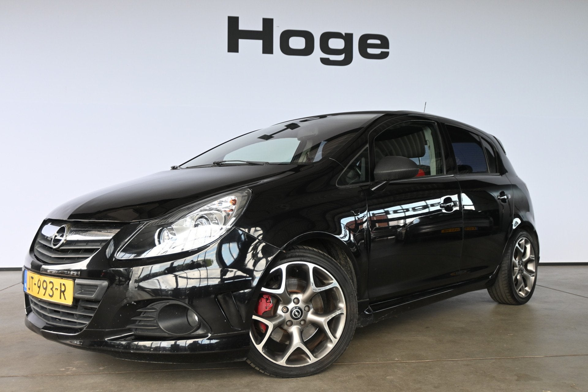 Opel Corsa 1.6-16V GSI 150 PK! Cruise control Lichtmetaal Na, Auto's, Stof, Gebruikt, 4 cilinders, Zwart