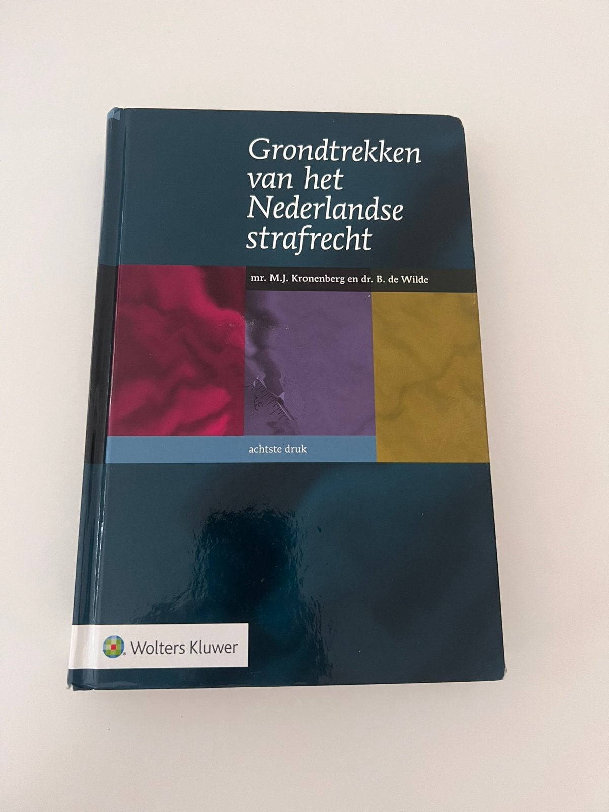 Grondtrekken van het Nederlandse strafrecht, Boeken, Ophalen of Verzenden, Zo goed als nieuw