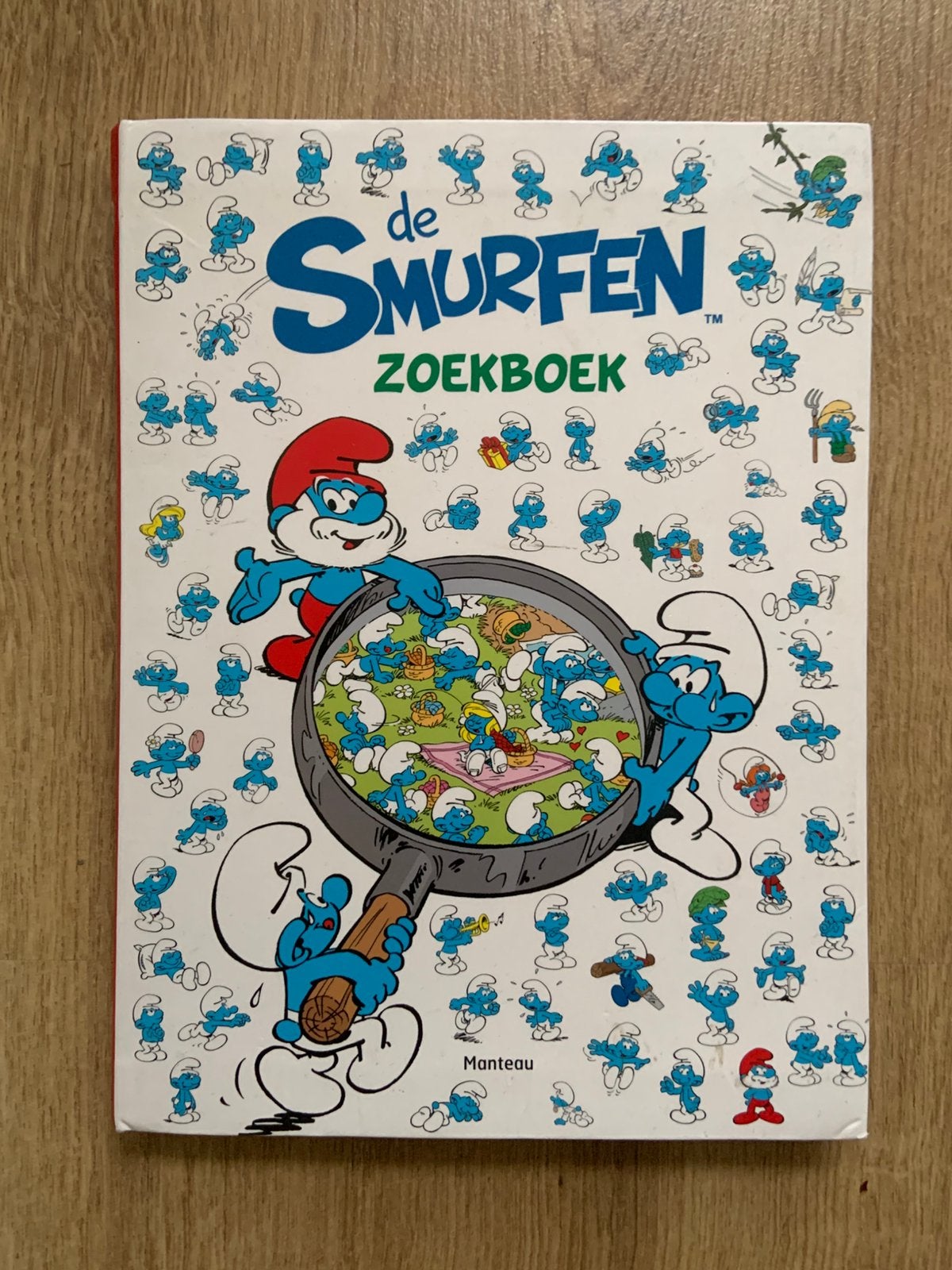 Peyo - Zoekboek het smurfen zoekboek, Verzamelen, Ophalen of Verzenden, Zo goed als nieuw