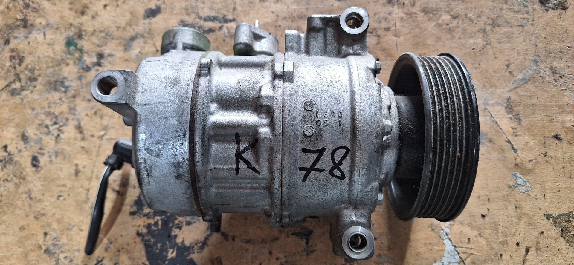 Originele Denso Aircopomp Volkswagen / Audi / Seat / Skoda –, Gebruikt, -, -, Ophalen of Verzenden