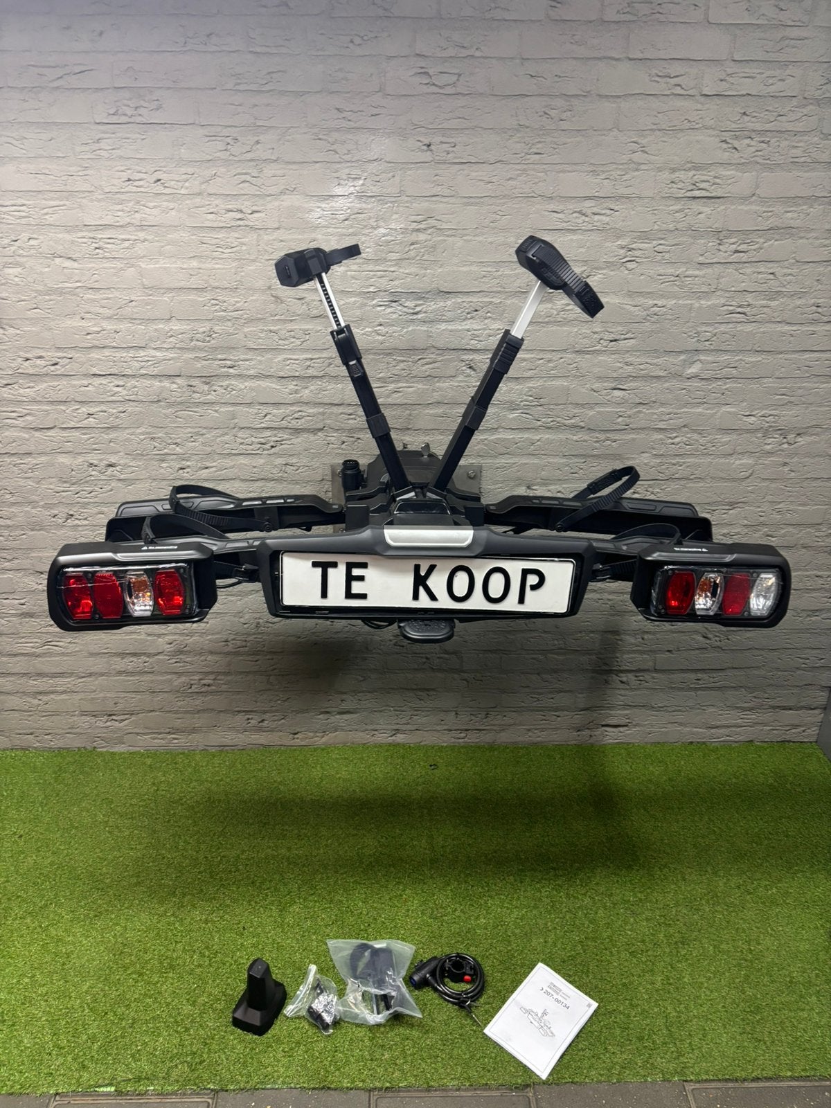 NIEUWE FIETSENDRAGER(elek)fietsen/opvouwbr/klik&go/kantelbr, Ophalen of Verzenden, 2 fietsen, Trekhaakdrager, Elektrische fiets