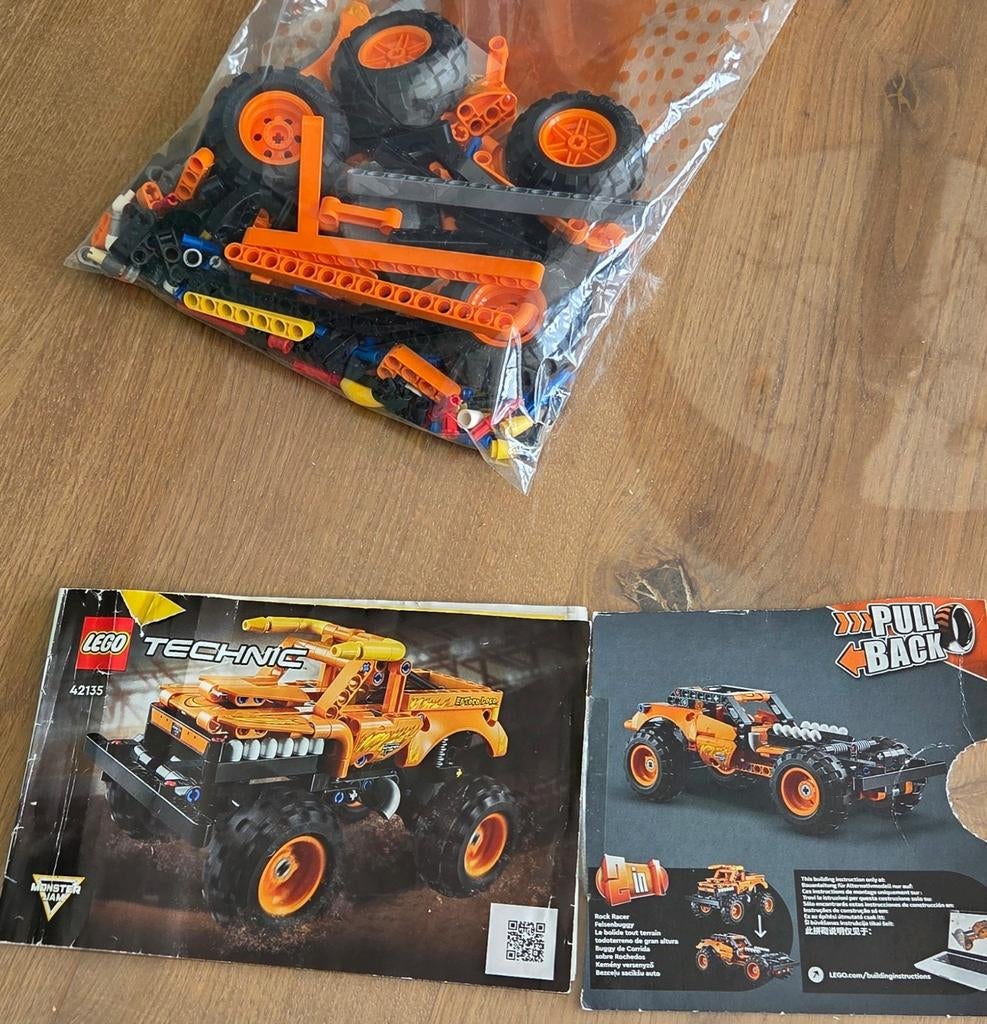 Lego Technic 42135 Monstertruck 2-in-1 (compleet), Ophalen of Verzenden