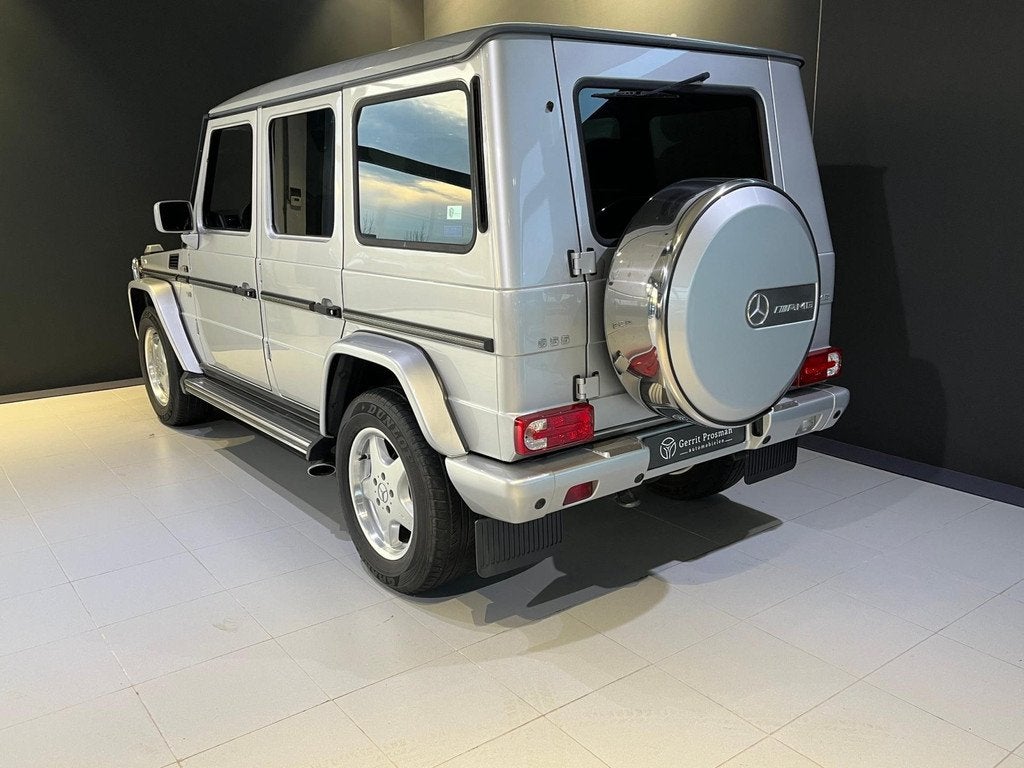 Mercedes-Benz G-klasse G55 AMG Lang 2001 * Youngtimer * BTW, Automaat, Gebruikt, G-Klasse, Bedrijf