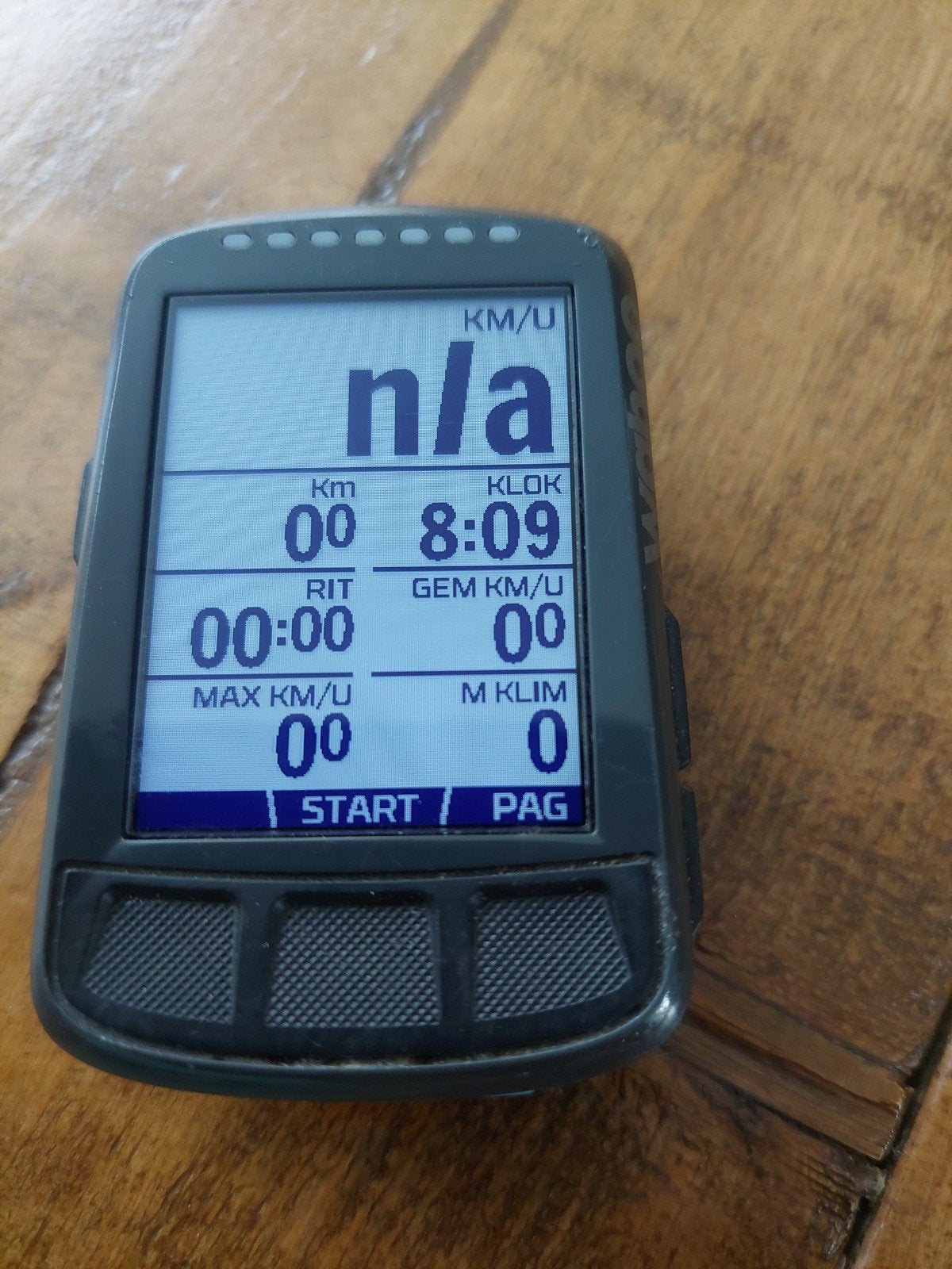 Wahoo Elemnt Bolt V1 fietscomputer met sensoren, Fietsen en Brommers, Ophalen of Verzenden, Draadloos, Gebruikt