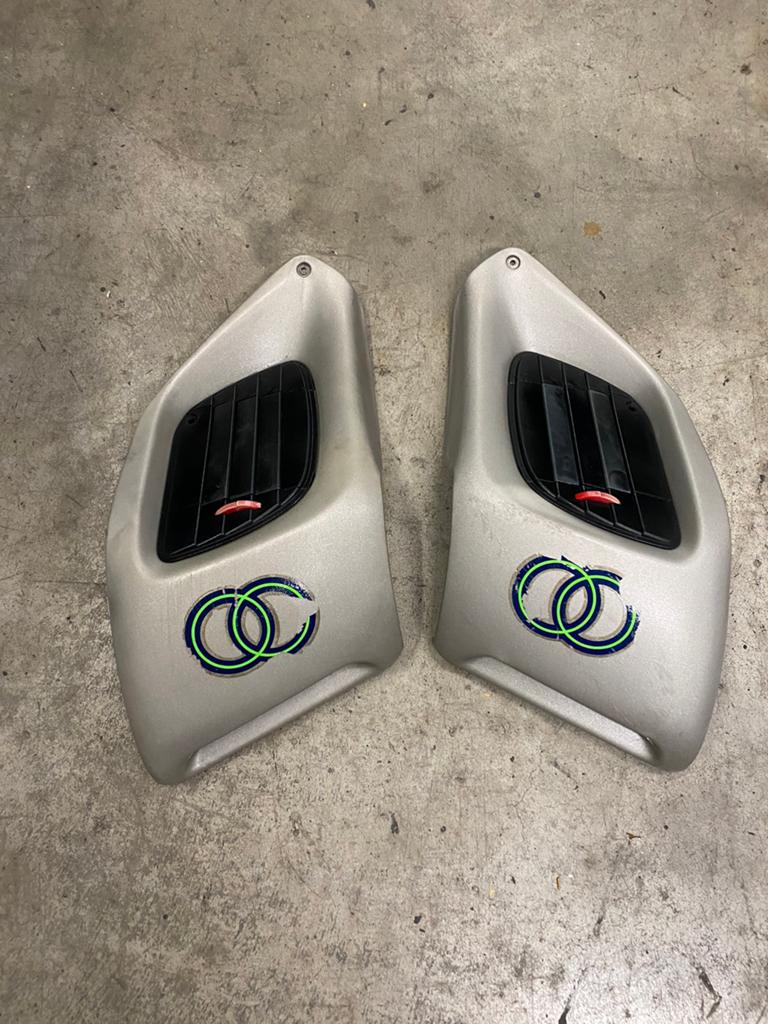 Gilera runner radiateur kappen 50cc 125cc 180cc, Ophalen of Verzenden