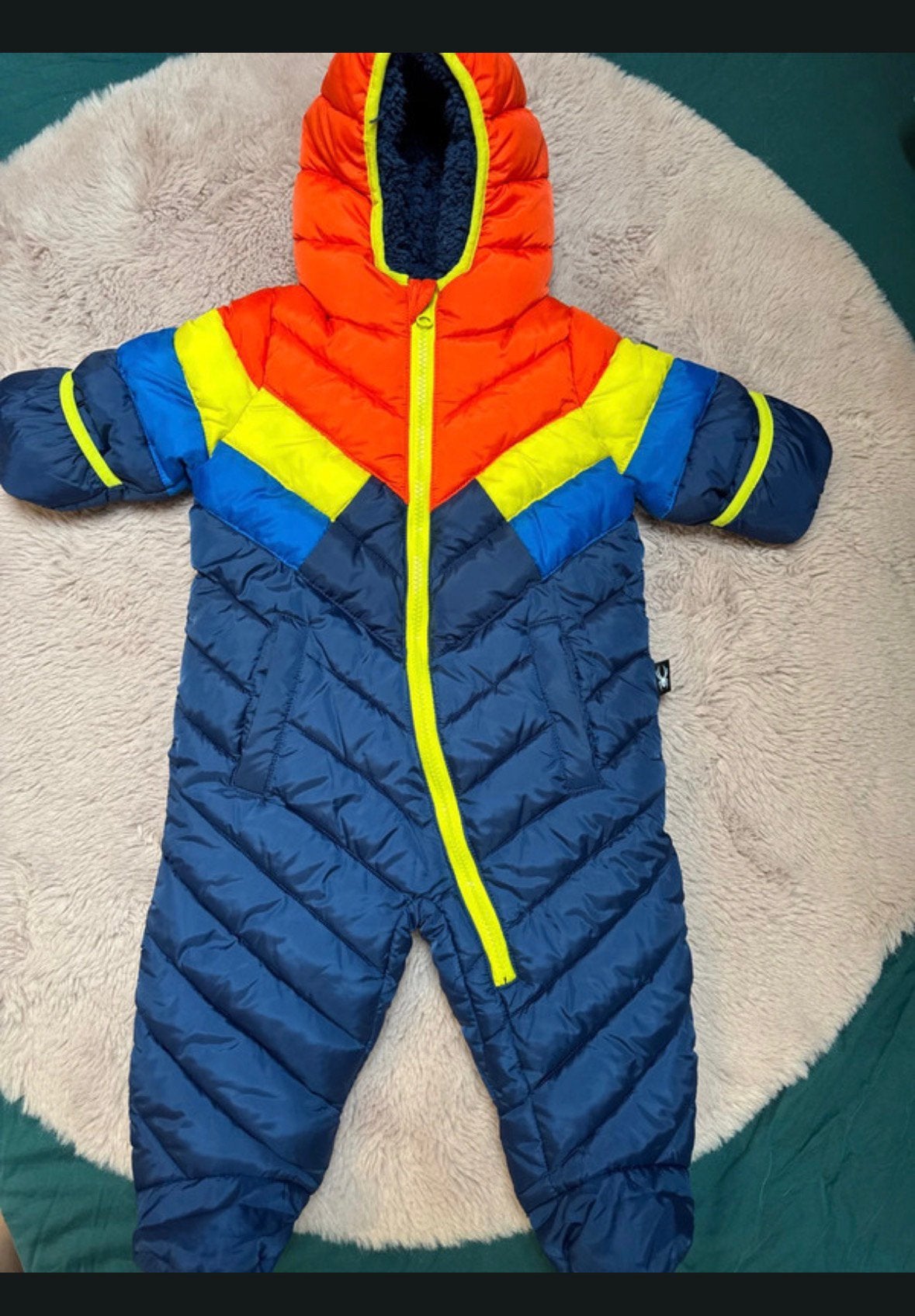 Baby skipak / winterpak Spyder – maat 6-9 maanden, Ophalen of Verzenden, Zo goed als nieuw, Jongetje, Pakje