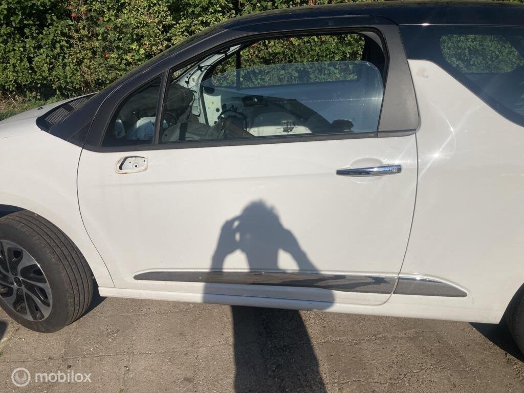 Voordeur links linksvoor Citroen DS3 ('10-'15), Gebruikt, Citroën, Deur, Voor
