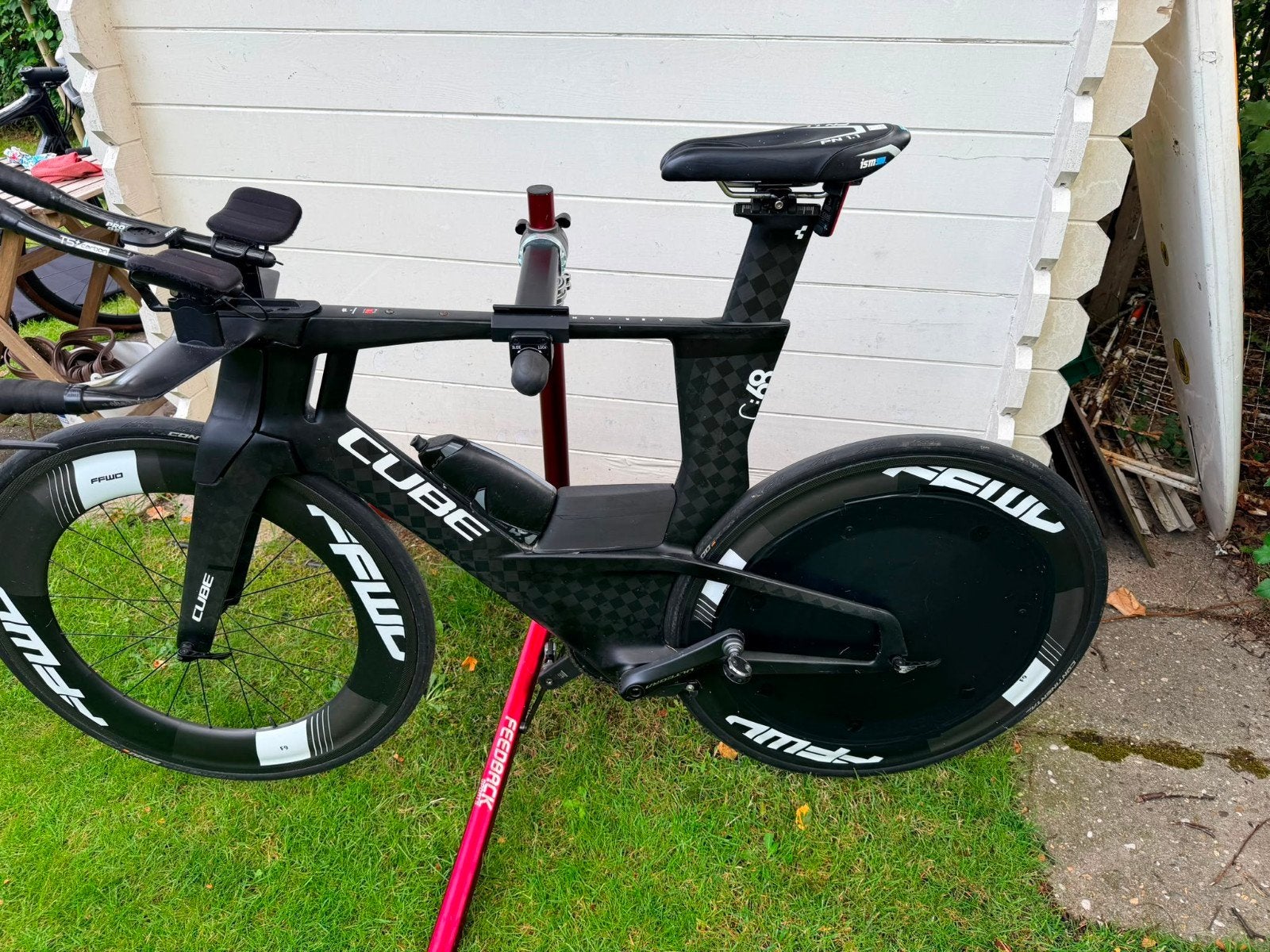 Cube Aerium C:68 Large | Ultegra Di2 | FFWD F9 + Disc, 28 inch, Gebruikt, Carbon, 57 tot 61 cm