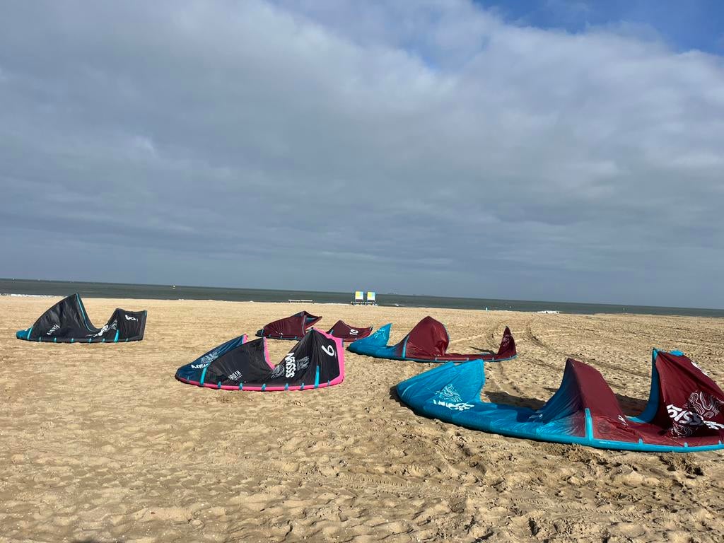 Airush kites - ook los te koop!, Watersport en Boten, Kitesurfen, Geen board, Ophalen, Zo goed als nieuw, Kite