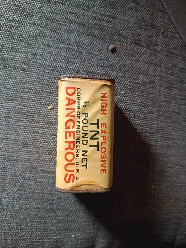 TNT-doos - Historisch item, Verzamelen, Overige Verzamelen, Ophalen of Verzenden, Gebruikt